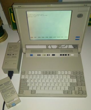 Ibm Ps/2 L40 Sx Vintage Laptop With Power Supply