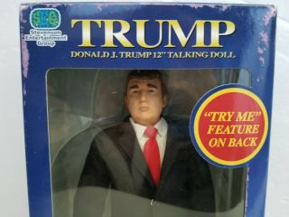 President Donald Trump Talking Doll From 2004 " The Apprentice ",