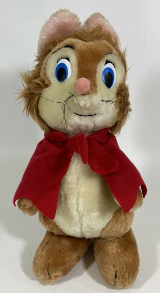 Secret Of Nimh Vintage Mrs Brisby Rare Stuffed Animal Plush Toy Don Bluth Dakin