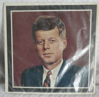 John F.  Kennedy - Memorial Album [1963] 12 " Vinyl Lp - Vg,