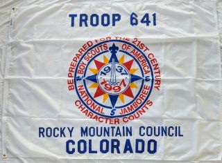 1997 National Jamboree Rocky Mountain Council Flag Boy Scouts Of America Bsa