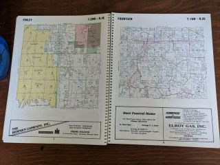 Juneau County Wisconsin Atlas and plat book 1985 3