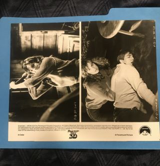 VINTAGE 8x10 MOVIE PHOTO Still FROM The 1982 Movie “FRIDAY THE 13th” Part 3 - 3D 2