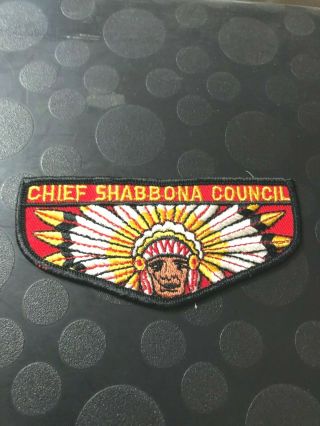 Oa Chief Shabbona Lodge 120 F3 Flap Pn