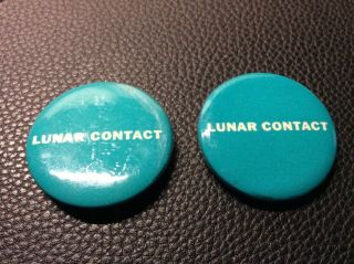 2 Vintage Nasa 1969 Lunar Contact Pins By Grumman
