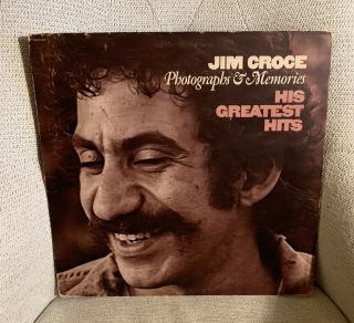 Jim Croce His Greatest Hits Vinyl Lp Vg