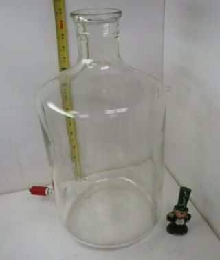 Vintage Pyrex 5 Gallon Glass Clear Jug Bottle Rare Large Bottle