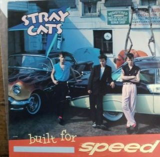 Stray Cats - " Built For Speed " - Vinyl Lp (1982) - St - 17070