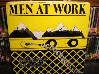 Men At Work ‎– Business As Usual Vinyl Lp See All Pictures