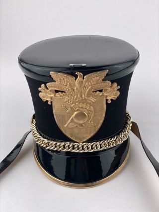 Vintage 1968 West Point Military Academy Cadet Full Dress Shako Hat