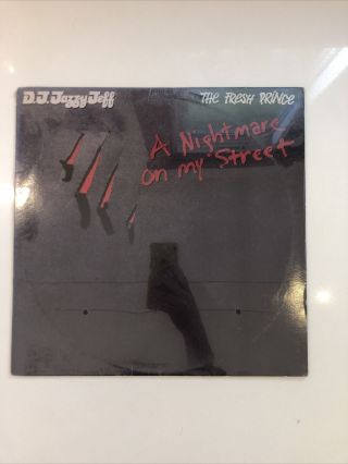 Dj Jazzy Jeff And The Fresh Prince,  A Nightmare On My Street,  Vinyl 1988