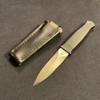 Vintage Gerber Guardian Fixed Blade Boot Knife Design By R.  W.  Loveless