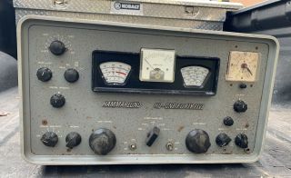 Vintage 1959 - 63 Hammarlund Hq145 10 - Tube Radio Receiver