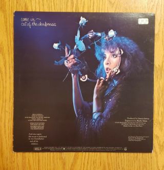 Vintage 1981 Stevie Nicks Bella Donna Vinyl LP Record MR 38 - 139 2