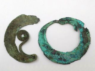 Pre - Columbian Copper Ornaments