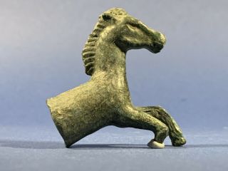 Detector Finds,  Ancient Roman Bronze Horse Pommel - Circa 100 - 300 Ad