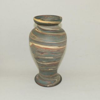 Niloak Art Pottery Mission Swirl Vase Vintage EXC 2