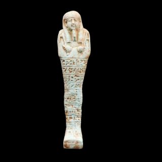Fine Antique Egyptian Stone Ushabti (shabti) Statue Figure