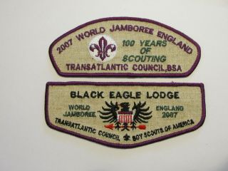 Black Eagle Lodge 482 Oa Flap/transatlantic Area Council Csp 2007 World Jamboree