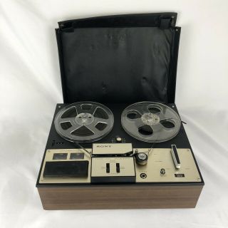 Sony TC - 350 Stereo Reel To Reel Tape Recorder Player Vintage Parts Only 2