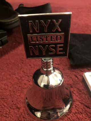 Nyx Listed Nyse York Stock Exchange Bell Wall Street Nyc Merger (a)