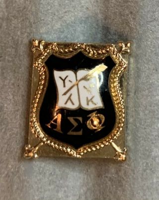 1912 Alpha Sigma Phi Fraternity Pin