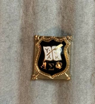 1912 Alpha Sigma Phi Fraternity Pin 2