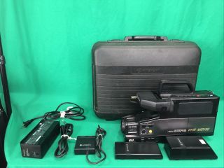 Vintage Hitachi Vhs Video Camera Camcorder 100
