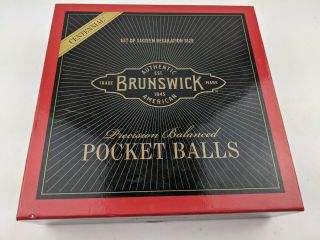 Vintage Brunswick Centennial Pool Balls Billiards