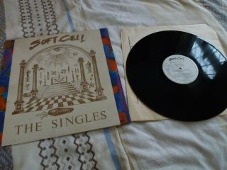 Soft Cell The Singles,  Lp Record.  Ex Vinyl