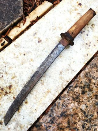 Antique Japanese Sword Wakizashi Tantō No Katana