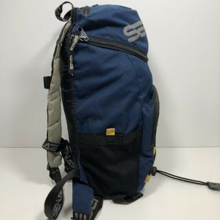Vtg Senate Travel Gear Backpack Aggressive Inline Skating Blading Blue 17 