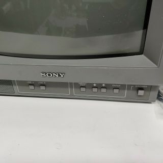 Sony PVM - 14N5U Trinitron 14 Inch Color Video Monitor - Vintage Retro Gaming 3