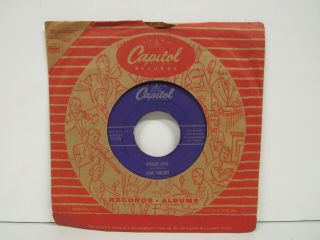 Gene Vincent & His Blue Caps - Woman Love/be - Bop - A - Lula - Rockabilly - 7 " 45rpm