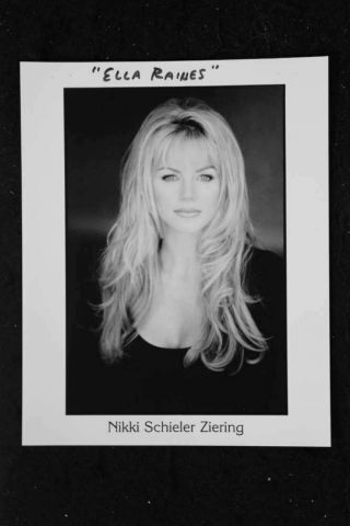 Nikki Schieler Ziering - 8x10 Headshot Photo W/ Resume - Playboy - Sept.  97