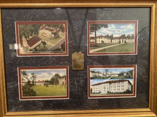 Unique Emory Law School Vintage Postcards And School Of Law Medal Framed