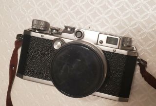 Rare Vintage Canon Film Camera 35mm Model No.  82657,  Serenar 50mm Lens,  Japan