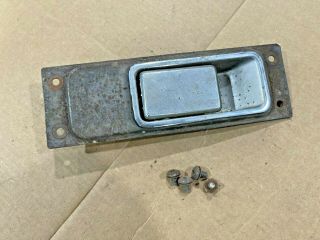 Vintage Jeep J10 J20 Tailgate Handle Grab Latch Release Pull Oem With Hardware