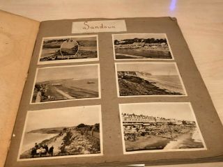 Vintage Photo/Postcard Scrap Book Isle of Wight & London 2