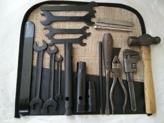 Vintage British Tool Kit Mg Mga Triumph Tr