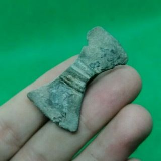 Iron Age Hallstatt Culture Bronze Double Axe Amulet - 800 Bc