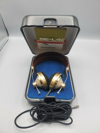 Vintage Pioneer Se - L40 Stereo Headphones Box