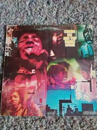 1969 Sly And The Family Stone " Stand " Vintage Vnyl Record Album