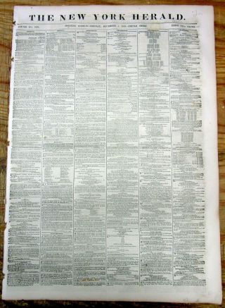 4 1859 newspapers JOHN BROWN EXECUTED Hanged for HARPER ' S FERRY RAID slaves 2