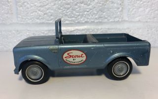Vintage Tru Scale International Scout Ih Truck Diecast Toy