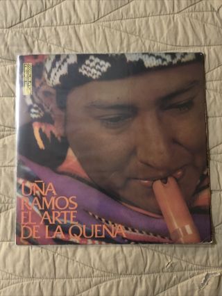 Una Ramos - El Arte De La Quena Vinyl Lp 1971 Trova Mxt 40000 Argentina Import