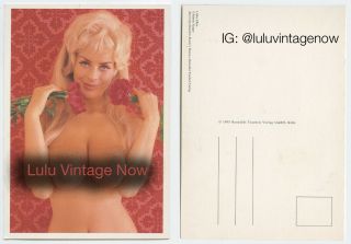 Vintage Postcards - Photos By Bunny Yeager Of Female Model - Libby Elliot