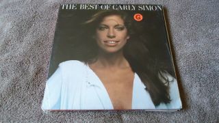 Carly Simon - The Best Of Carly Vinyl Lp Orig Shrink As If Never Played -