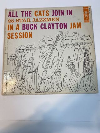 Buck Clayton,  All The Cats Join In - 25 Star Jazzmen,  Jam Session,  Mono Lp Album M