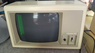 Rare Vintage Apple Iii Monitor W/ Box - And -
